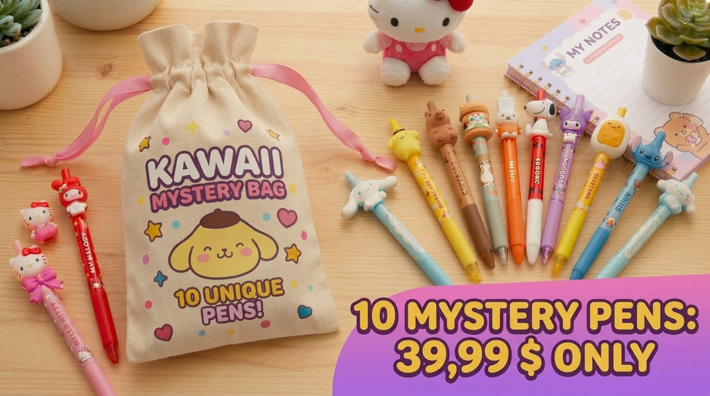 Mystery pens bag