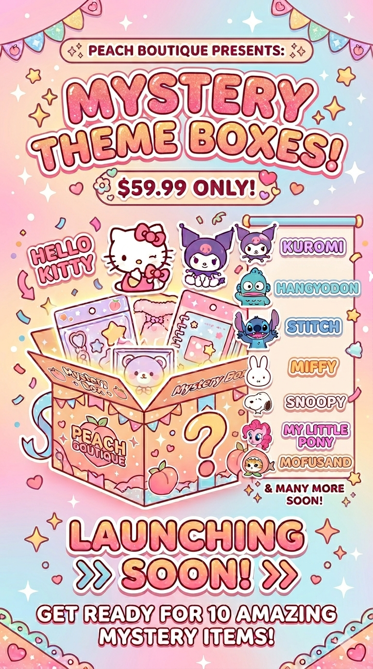 Mystery theme boxes (2 types)