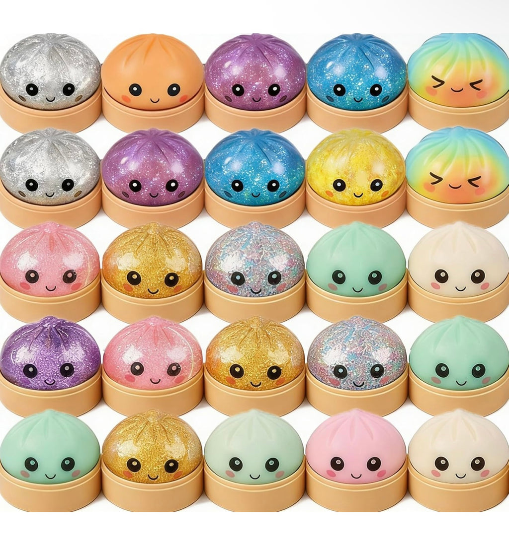 Squishies (Taba squishy, Mystery dumplings and Needoh)