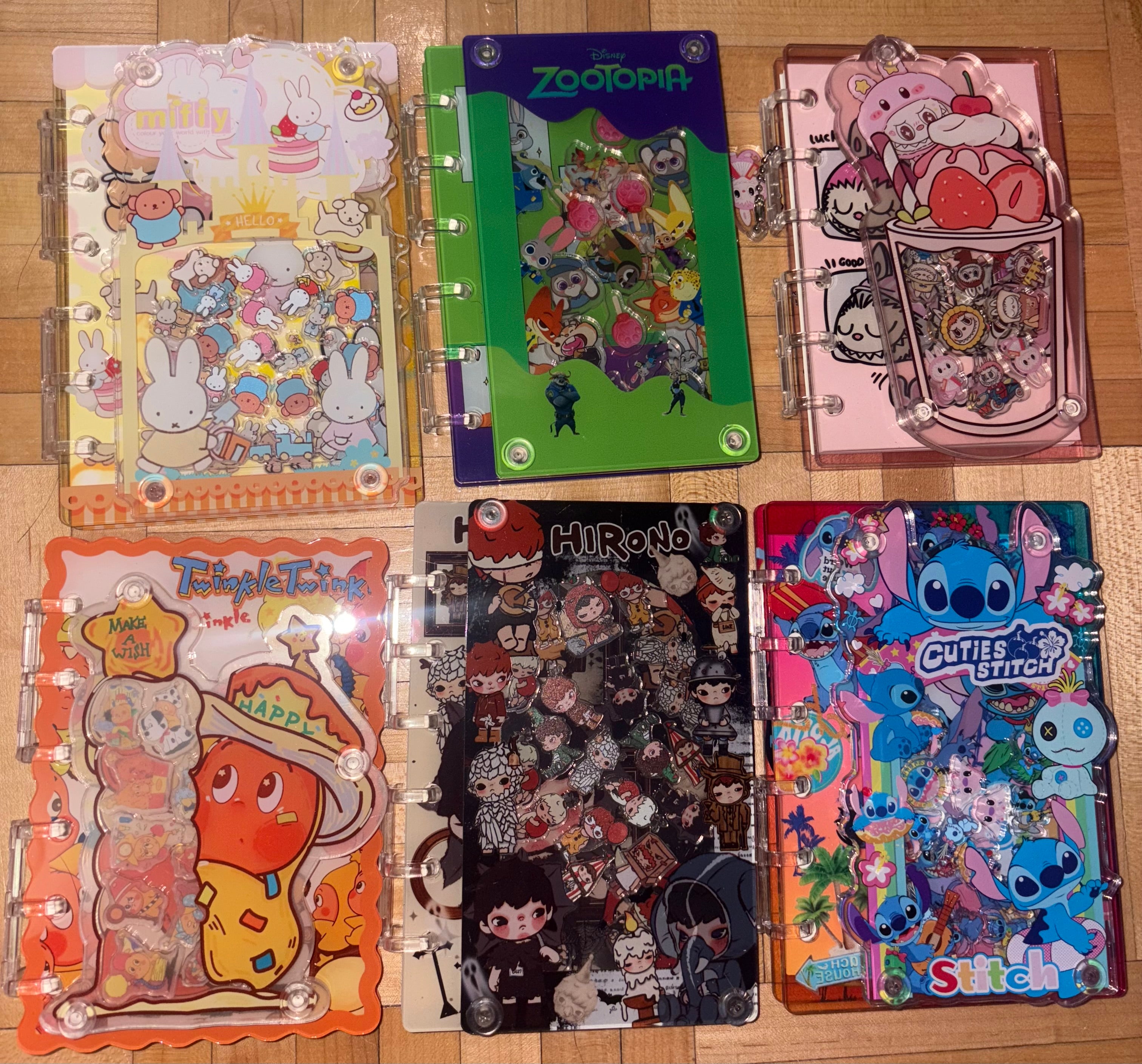 Shaker notebook A7 size